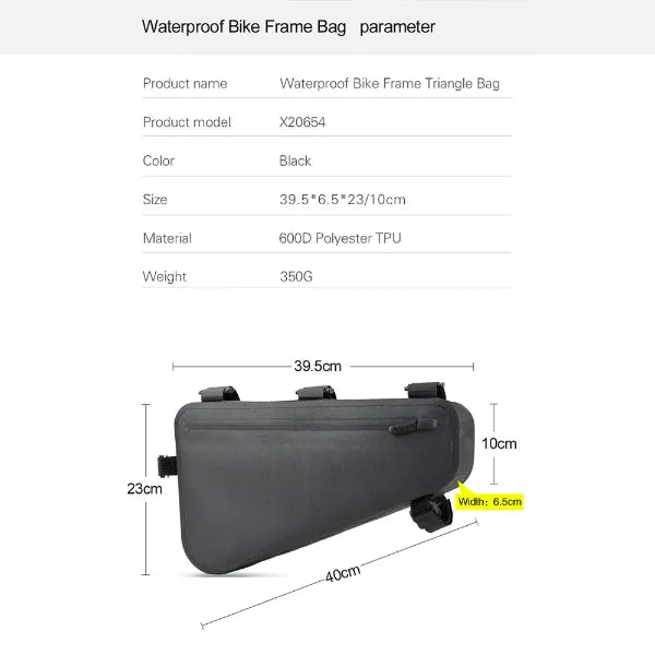 B3FBag Bike Frame Bags