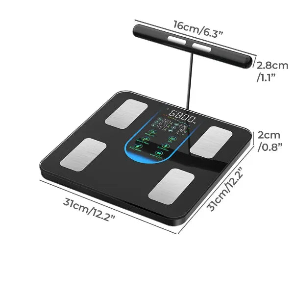 FitMetric Body Fat Scales UK44