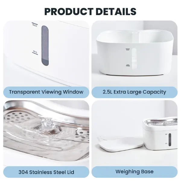 PurrFlow Cat Water Fountains UK44