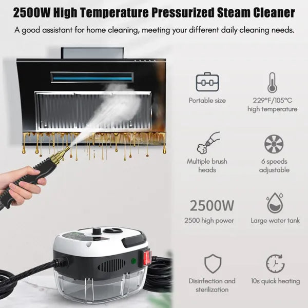 CleanJet Handheld Steam Cleaners
