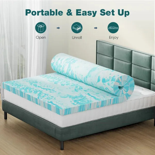 ChillNest Cooling Mattress Toppers UK44