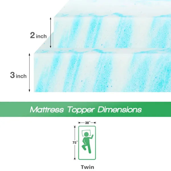 ChillNest Cooling Mattress Toppers UK44