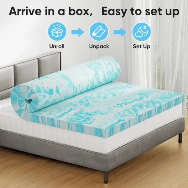 ChillNest Cooling Mattress Toppers UK44