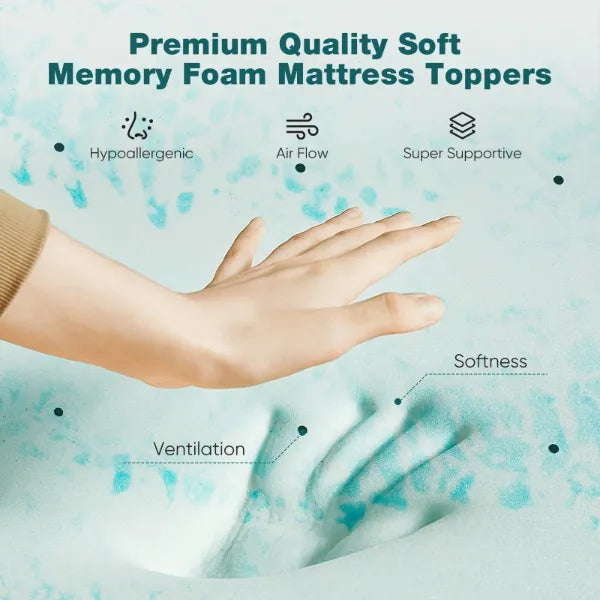 ChillNest Cooling Mattress Toppers UK44