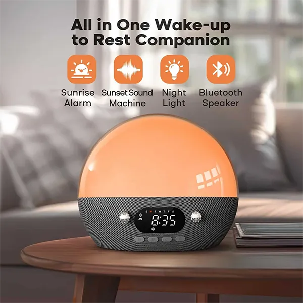 AuroraWake Sunrise Alarm Clocks UK44
