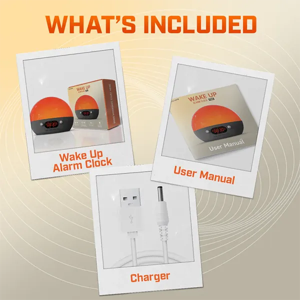 AuroraWake Sunrise Alarm Clocks UK44