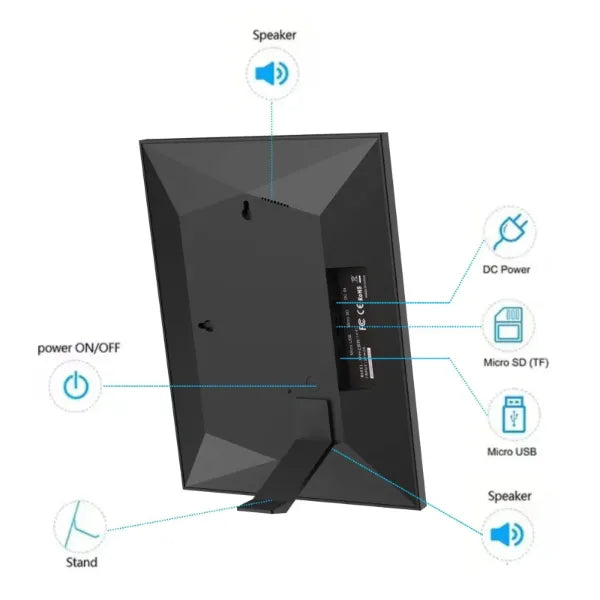 Pixora Digital Photo Frames UK44