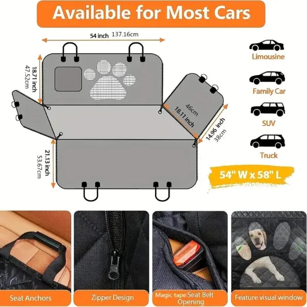 PawMate Dog Car Covers UK44