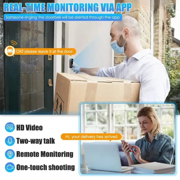 DoorVexa Video Doorbell UK44