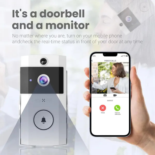 YingY2 Doorbell Camera No Subscription