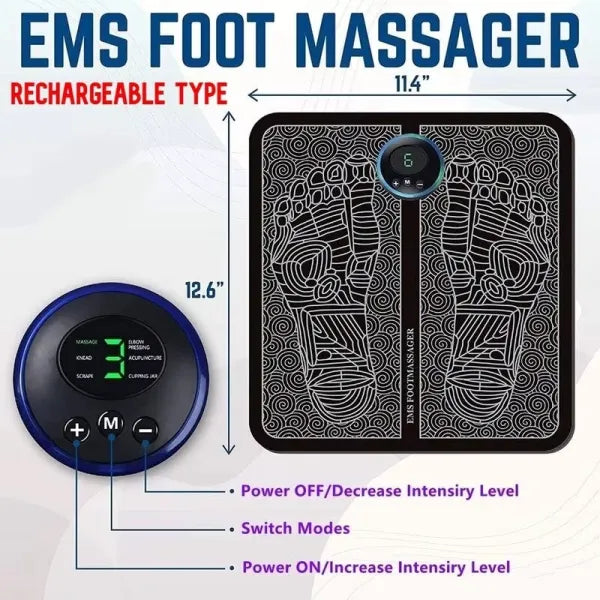 FootNexa EMS Foot Massager UK44