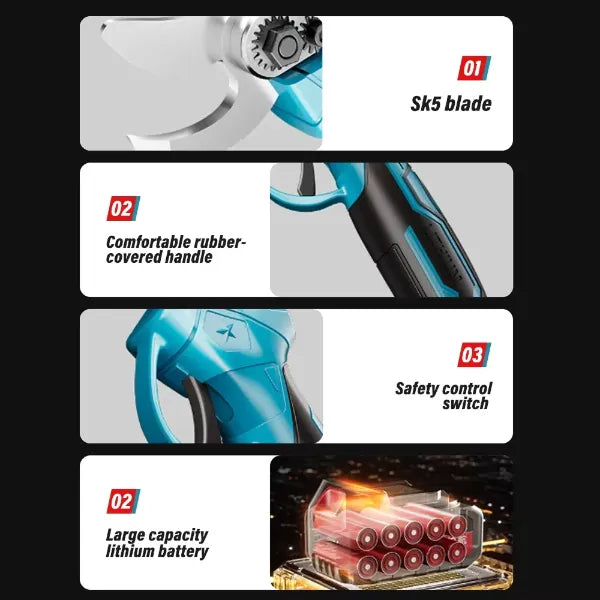 LeafTrim Electric Pruning Shears UK45