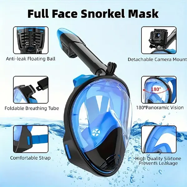 SnorkMask Full Face Snorkel Masks