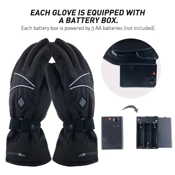 HeatFlex Heated Cycling Gloves UK44