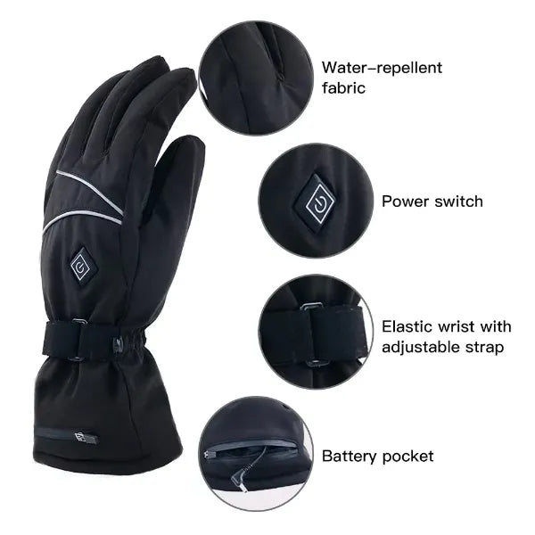 HeatFlex Heated Cycling Gloves UK44