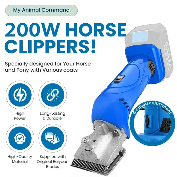 Clipora Cordless Horse Clippers UK44
