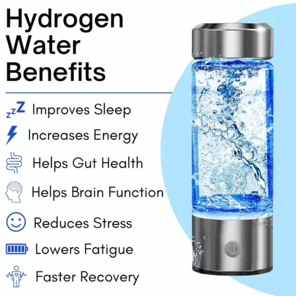 H2Pure Hydrogen Water Bottles UK44