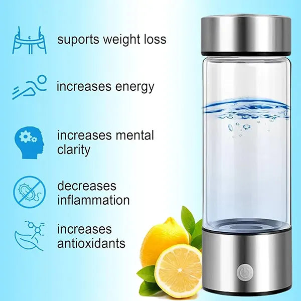 H2Pure Hydrogen Water Bottles UK44