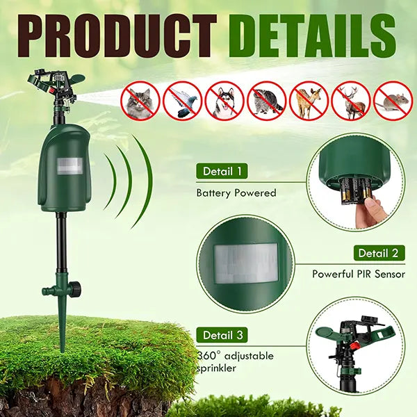 SprinHor Motion Activated Sprinklers