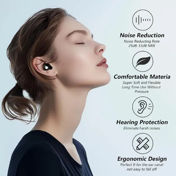 HuzNite Earplugs To Block Out Snoring UK06