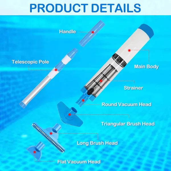 PoolAqua Pool Vacuum Cleaners UK44