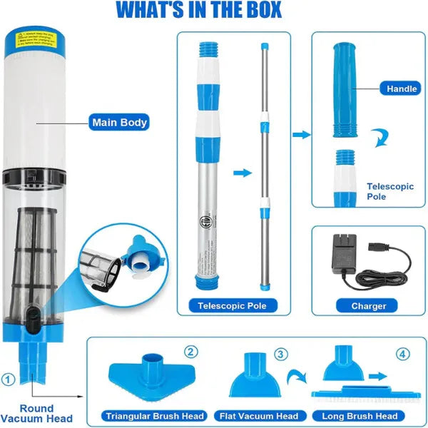 PoolAqua Pool Vacuum Cleaners UK44