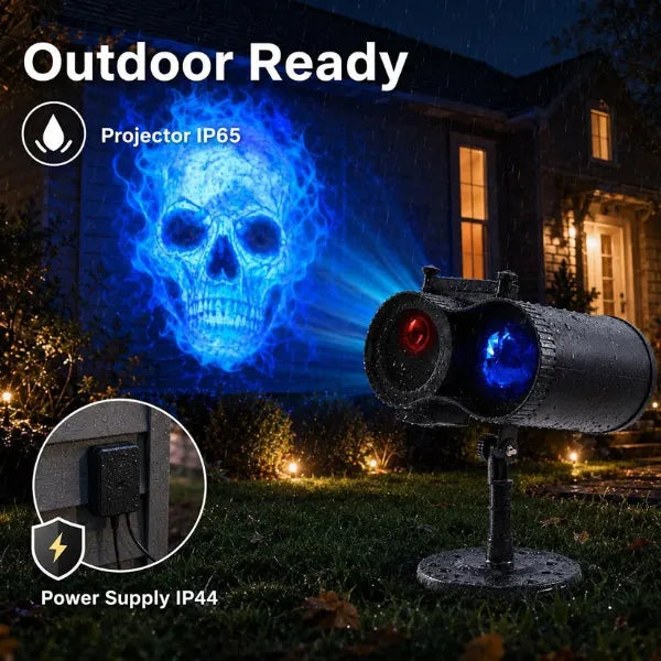 SpookBeam Halloween Projector Lights UK44
