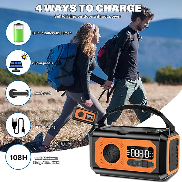 Radiflix X2 Wind Up Radios