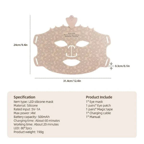 RadiVelle LED Face Masks UK44