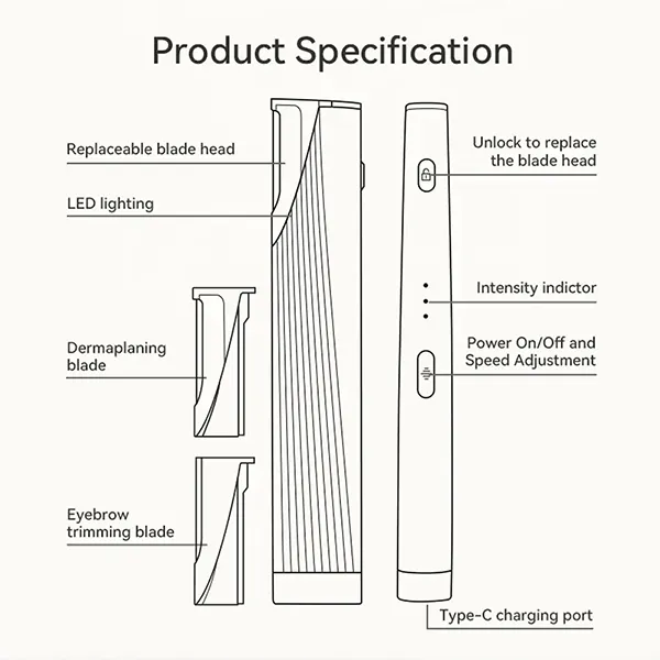 ScaOli Dermaplaning Tools