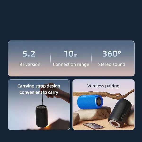 SoudPro Mini Bluetooth Speaker