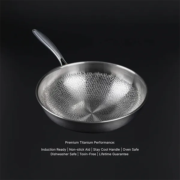 TetsuP6 Titanium Frying Pans