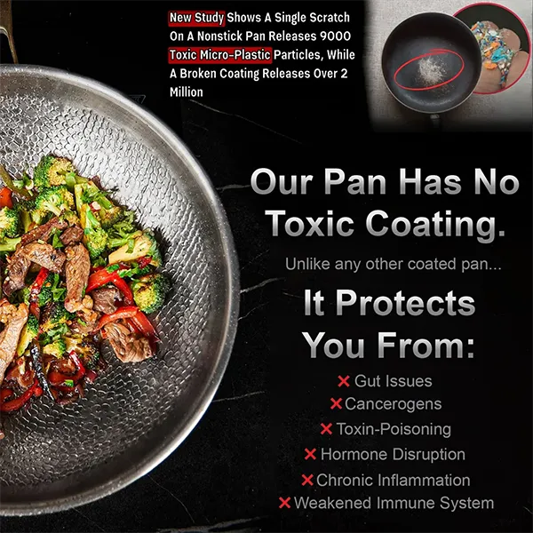 TetsuP6 Titanium Frying Pans
