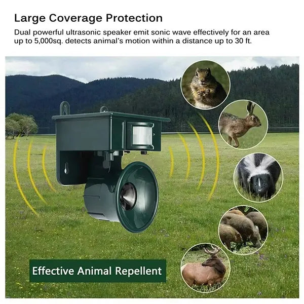 UpiRepe Ultrasonic Pigeon Repeller