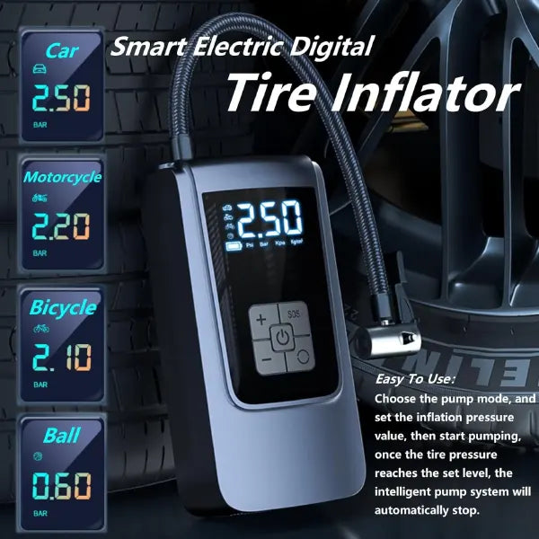 Voltire Z2 Tyre Inflator For Car UK04