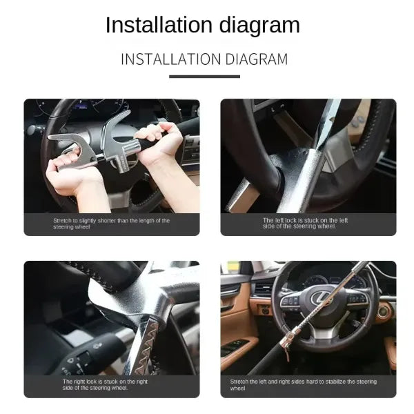 E5 SLock Steering Wheel Lock