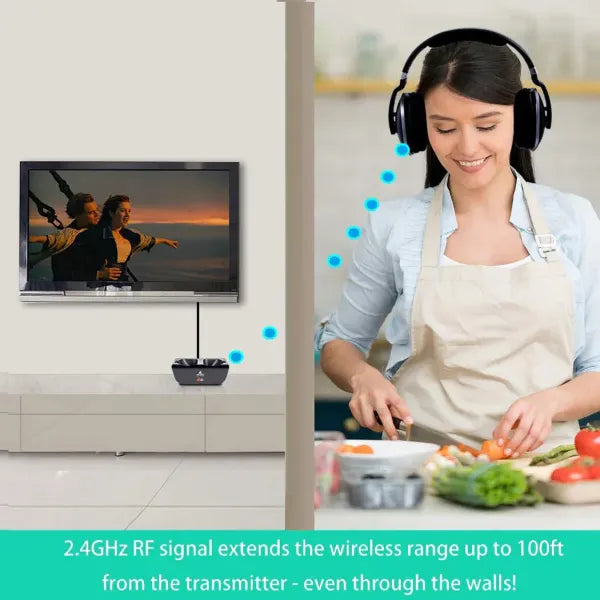 Lofialo Wireless Headphones for TV UK44