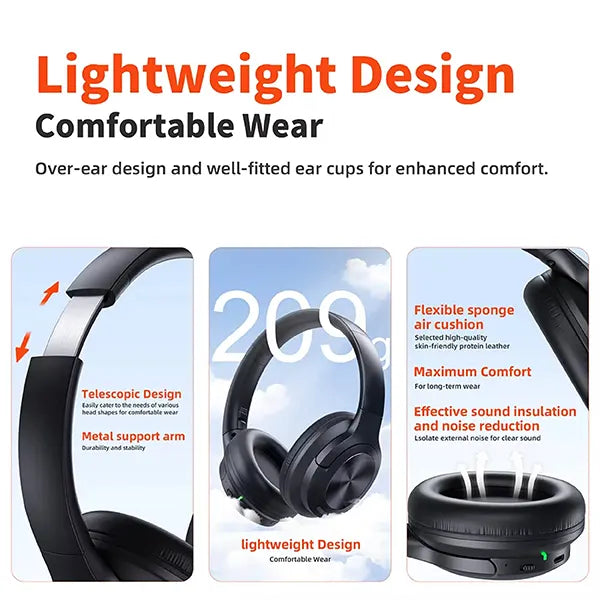 AeroTune Noise Cancelling Headphones