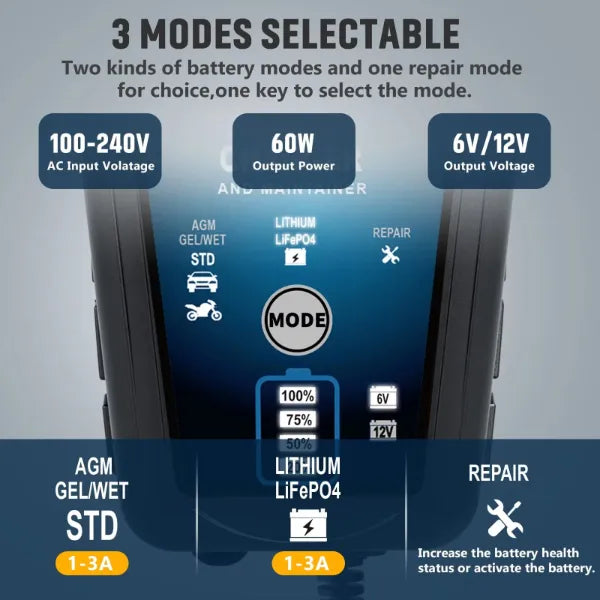 VoltMate Battery Maintainers