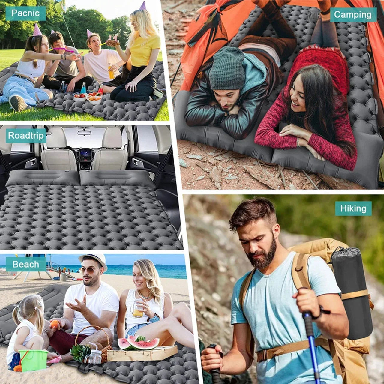 OzyPad C2 Camping Sleeping Pad UK02