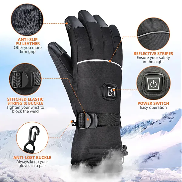 AtsuiGear Heated Motorcycle Gloves