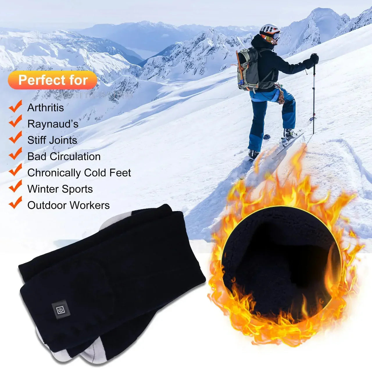Calvion Heated Socks