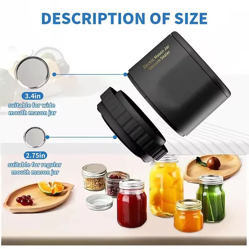 Konijar Mason Jar Vacuum Sealer