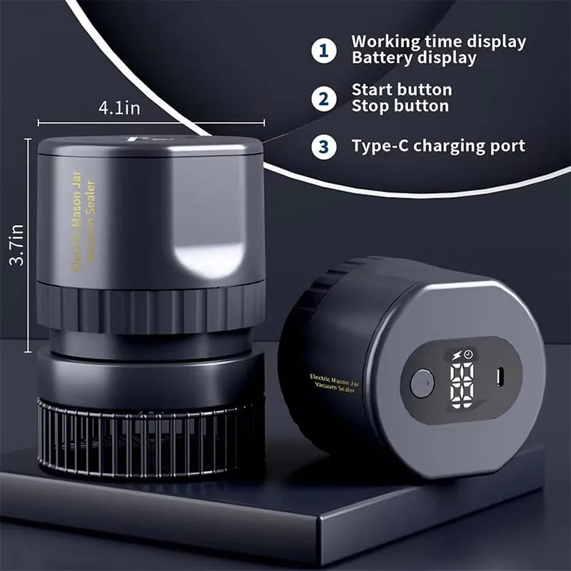 Konijar Mason Jar Vacuum Sealer