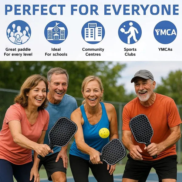LooLa P3 Pickleball Paddles for Beginners UK44