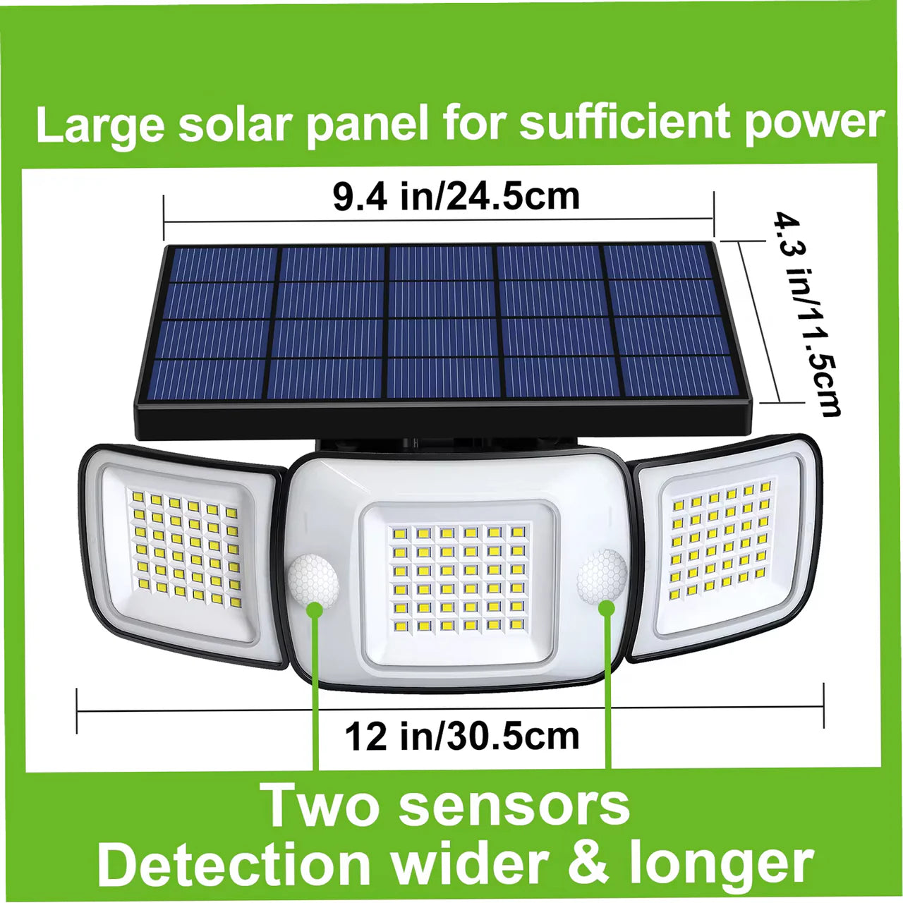 SolarVigil Solar Security Lights UK44